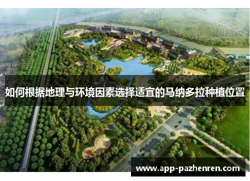 如何根据地理与环境因素选择适宜的马纳多拉种植位置