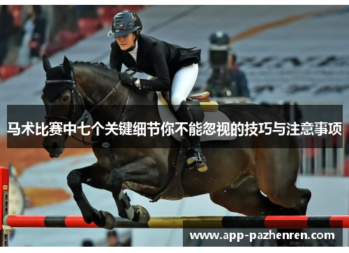 马术比赛中七个关键细节你不能忽视的技巧与注意事项